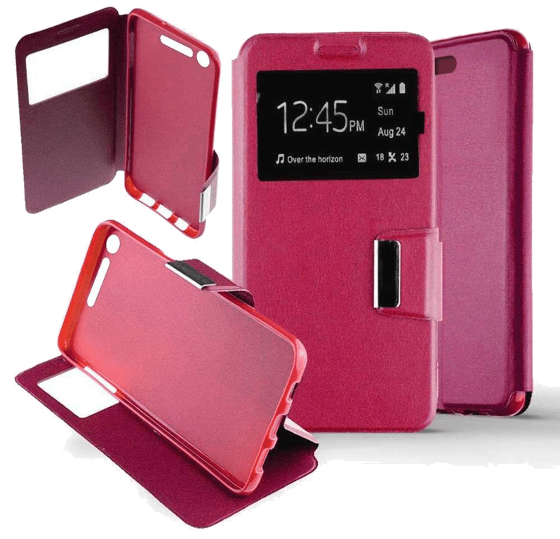 Etui Folio compatible Rose Sony Xperia XZ1