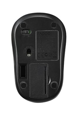 Rapoo M10 Plus Mouse ottico senza fili RF ambidestro 1000 DPI