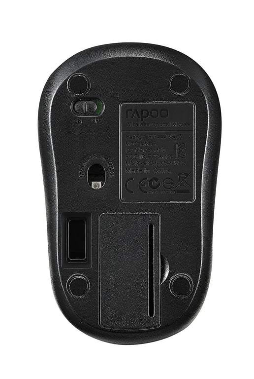 Rapoo M10 Plus souris Ambidextre RF sans fil Optique 1000 DPI