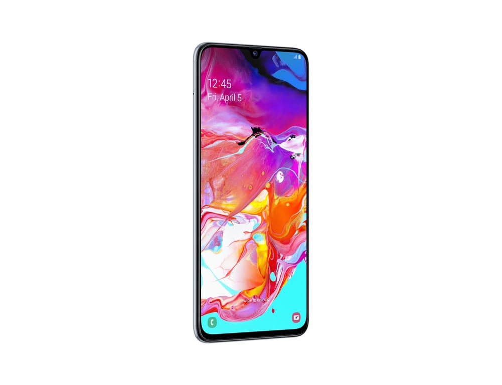 Galaxy A70 (2019) 128 GB, blanco, desbloqueado