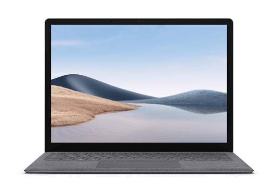 Microsoft Surface Laptop 4 Ordinateur portable 34,3 cm (13.5'') Écran tactile AMD Ryzen 5 4680U 8 Go LPDDR4x-SDRAM 256 Go SSD Wi-Fi 6 (802.11ax) Windows 10 Pro Platine - QWERTZ Allemand