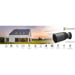 EZVIZ Camera Wifi Extérieure BC1C 2K PLUS sur Batterie 10 400mAH IP66 4MP Vision nocture couleur, protection sirene et flash, eMMC 32Go  + Panneau solaire