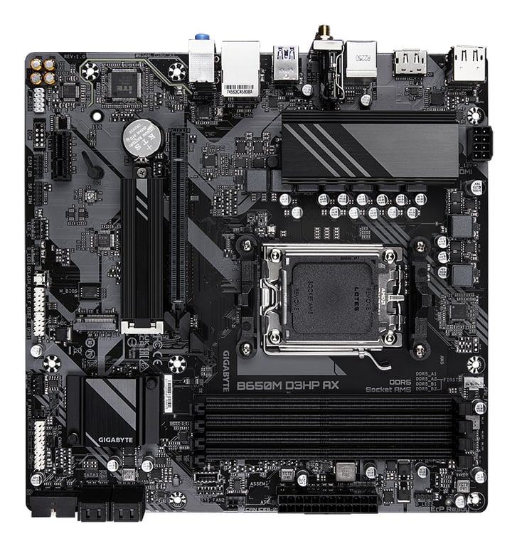 Gigabyte B650M D3HP AX - vue 2