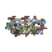 CLEMENTONI - Puzzle Compacto 1000 piezas Panorama - Dragon Ball Super