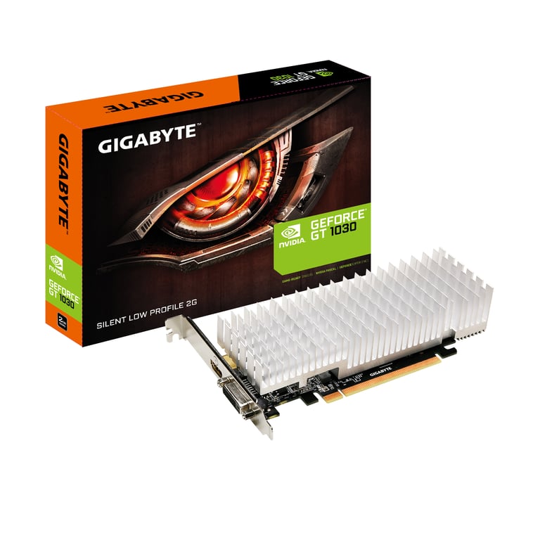 GIGABYTE GV-N1030SL-2GL carte graphique NVIDIA GeForce GT 1030 2 Go GDDR5