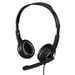 Hama Essential HS 300 Casque Avec fil Arceau Appels/Musique Gris