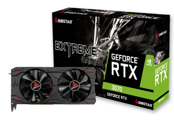 Biostar VN3706RM82 carte graphique NVIDIA GeForce RTX 3070 8 Go GDDR6