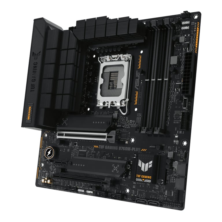ASUS TUF GAMING B760M PLUS Intel B760 LGA 1700 micro ATX Neuf - vue 3