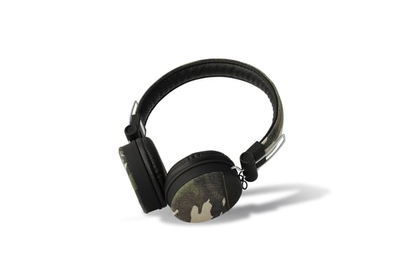 Meliconi MySound Speak DENIM Casque Avec fil Arceau Appels/Musique Camouflage