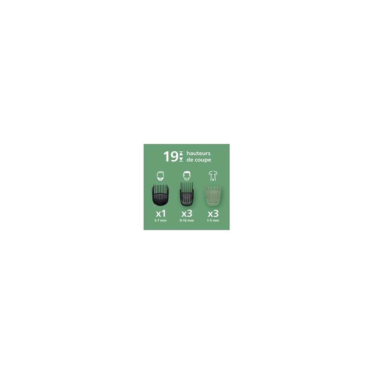 Tondeuse Philips MG7921/15 – 19 Hauteurs de Coupe, Autonomie 120 min - vue 5