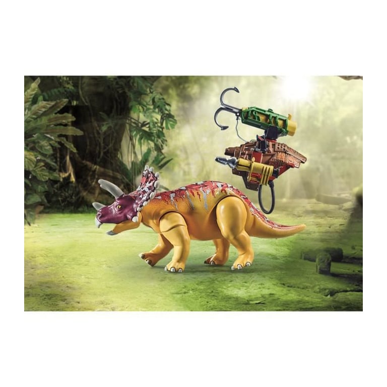 PLAYMOBIL 71262 Dino Rise Tricératops et soldats Neuf - vue 2