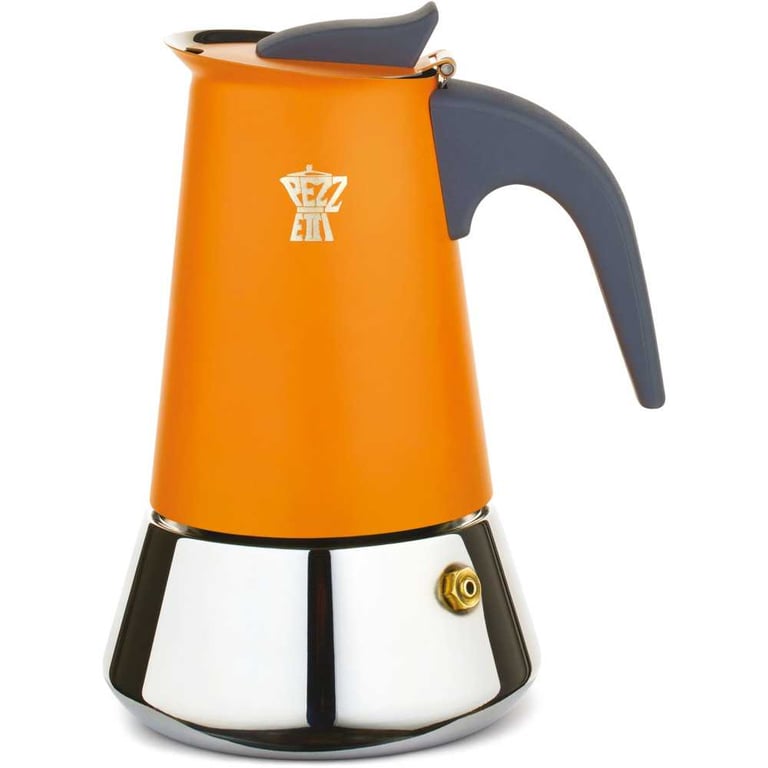 Cafetière italienne PEZZETTI STEELEXPRESS Acier inoxydable 4 tasses Tous feux dont induction - vue 3