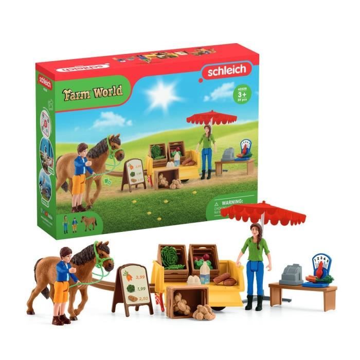 Schleich Étal mobile de la ferme 42528 Neuf