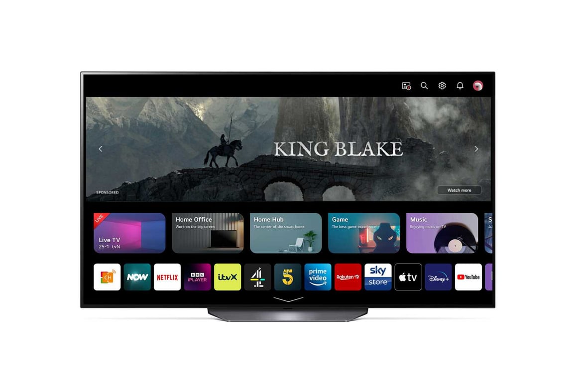 Tv Oled 4k 65'' 165 Cm Oled65b3 Lg - vue 4