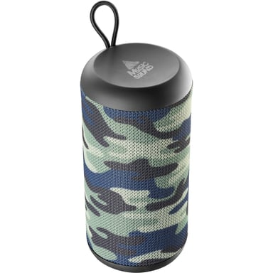 Altoparlante Cellularline Bluetooth Musica Suono Verticale Camouflage