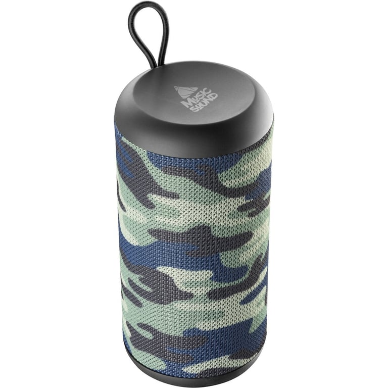 Cellularline Enceinte Bluetooth Musique Son Vertical Camouflage