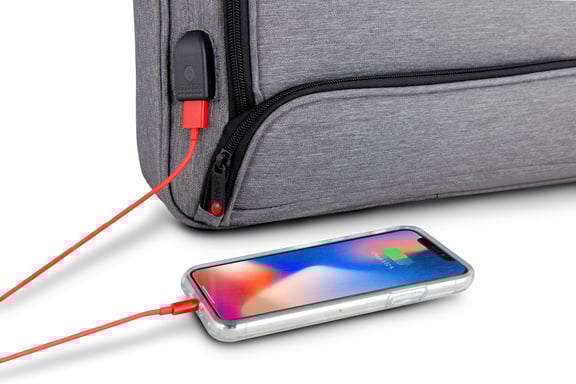 Urban Factory Mixee 35,6 cm (14'') Cartella Grigio, Rosa