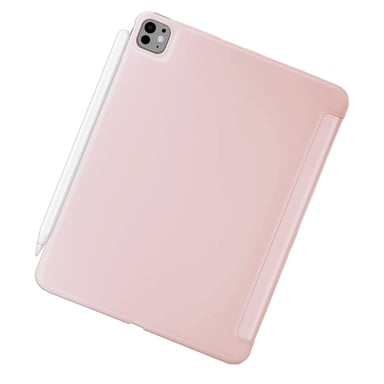 EVETANE Smart Cover iPad Air 10.9 pulgadas (2020/2022) / iPad Pro 11 pulgadas Funda rosa con solapa y soporte