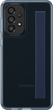 Coque transparente Samsung G A33 5G avec lanière avec lanière Noire Samsung