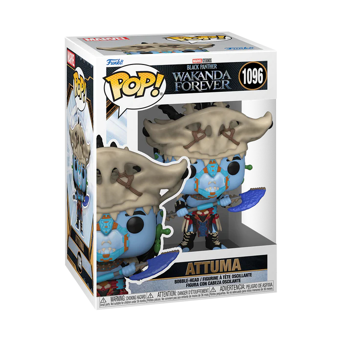 Funko Figurine Pop Attuma Panther Wakanda Forever - vue 2