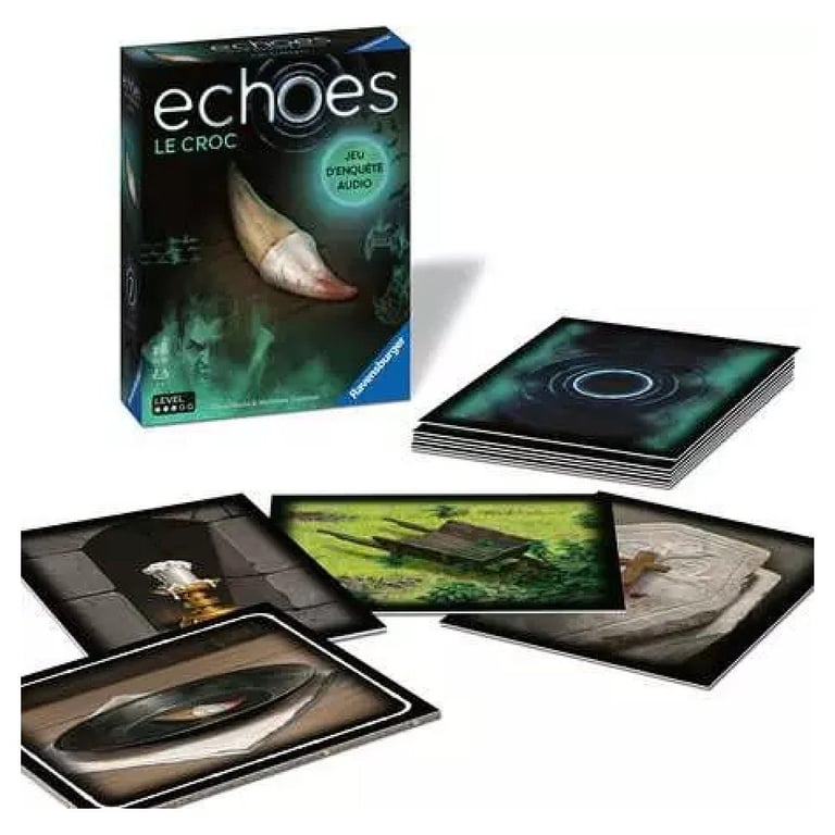 Jeu D'Escape Game Ravensburger Echoes Le Croc – Enquête Audio 1 À 4 Joueurs Dès 14 Ans - vue 3