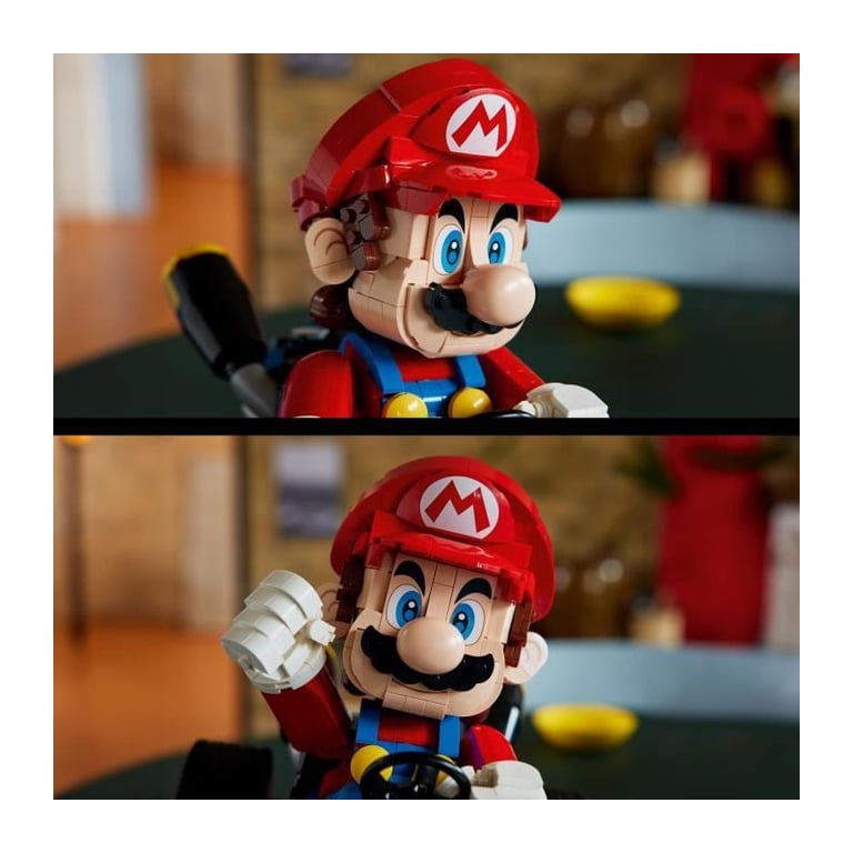 LEGO® Super Mario™ 72037 Mario Kart™ : Mario et kart standard - vue 3