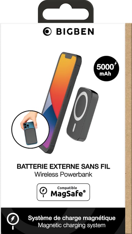 Bigben Connected MS10WPB5000MAHB banque d'alimentation électrique - vue 5