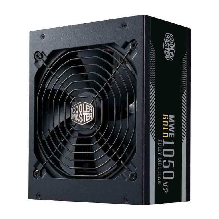 Alimentation COOLER MASTER MWE Gold 1050 V2 100% Modulaire 80 PLUS Gold PCIe 5.1 - vue 2