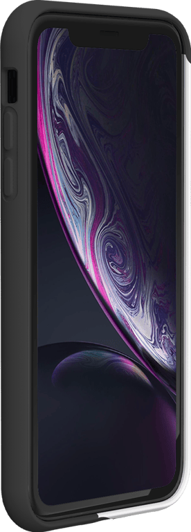 iPhone Xr Coque Liquid Silicone Soft Touch - Noir