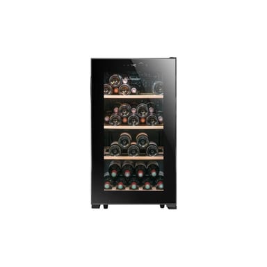 Cave de conservation La Sommelière LS52BLACK 52 bouteilles 5–20°C Commandes tactiles LED Noir brillant