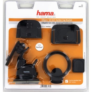 Kit d'adaptateurs avec support-ventouse pour TomTom