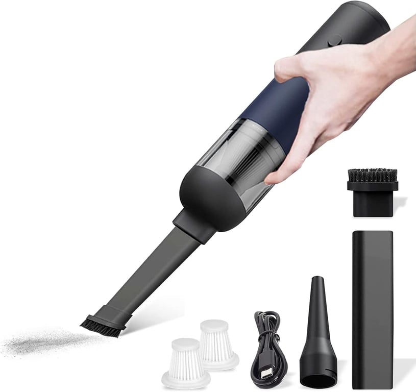 Aspirateur de table sans fil rechargeable 4000PA Neuf - vue 2