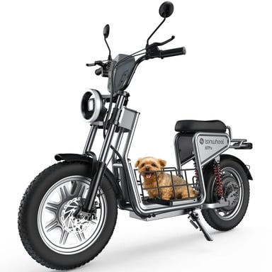 Trottinette Électrique isinwheel H7 | Moteur 1200W | Batterie 48V 18.2Ah | Pneus 16 Pouces | Vitesse Max 60 km/h | Autonomie 60 km