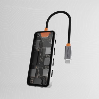 Phoneside Hubline - Adaptateur multiport USB-C - 8 en 1