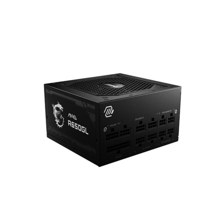 MSI Alimentation PC MAG A650GL PCIE5 80+ Gold Modulaire - vue 2