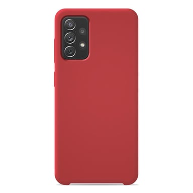 Coque silicone unie Soft Touch Rouge compatible Samsung Galaxy A72 4G