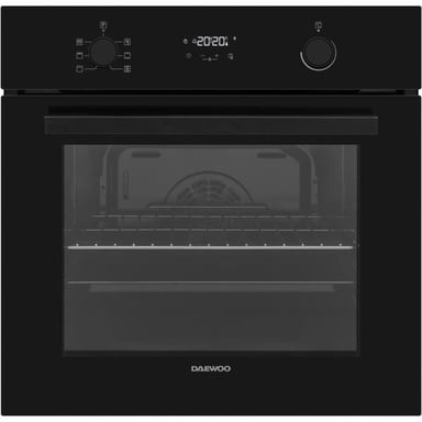 Four encastrable Daewoo BO6PR27GBNL 69 L Chaleur tournante Pyrolyse Porte froide Noir