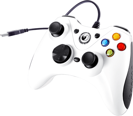 Manette de jeu filaire blanche PCGC-100 Nacon