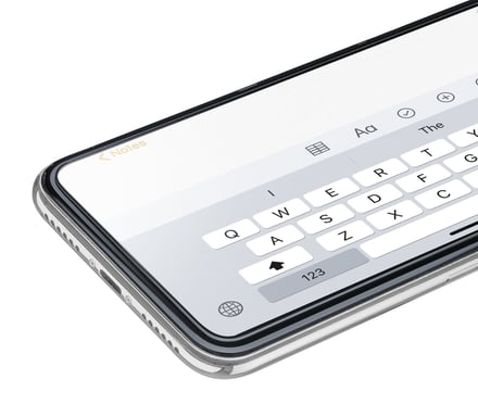 Cellularline Impact Glass - iPhone 11/XR Cristal templado fino, resistente y supersensible