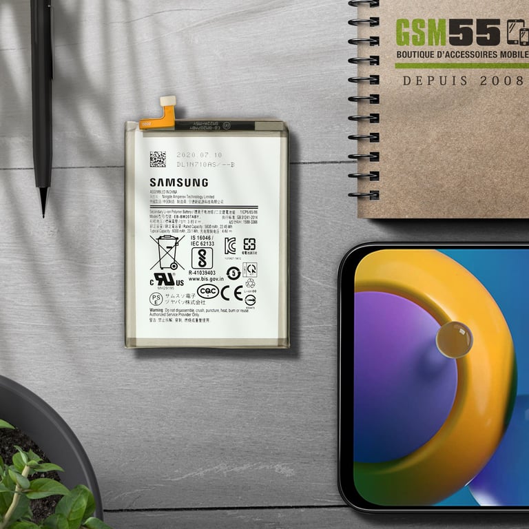 Samsung M21 / M30s / M31 6000 mAh - vue 5