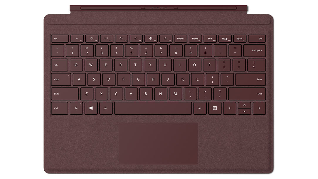 Microsoft FFP 00050 clavier pour tablette QWERTY Bourgogne Neuf - vue 1