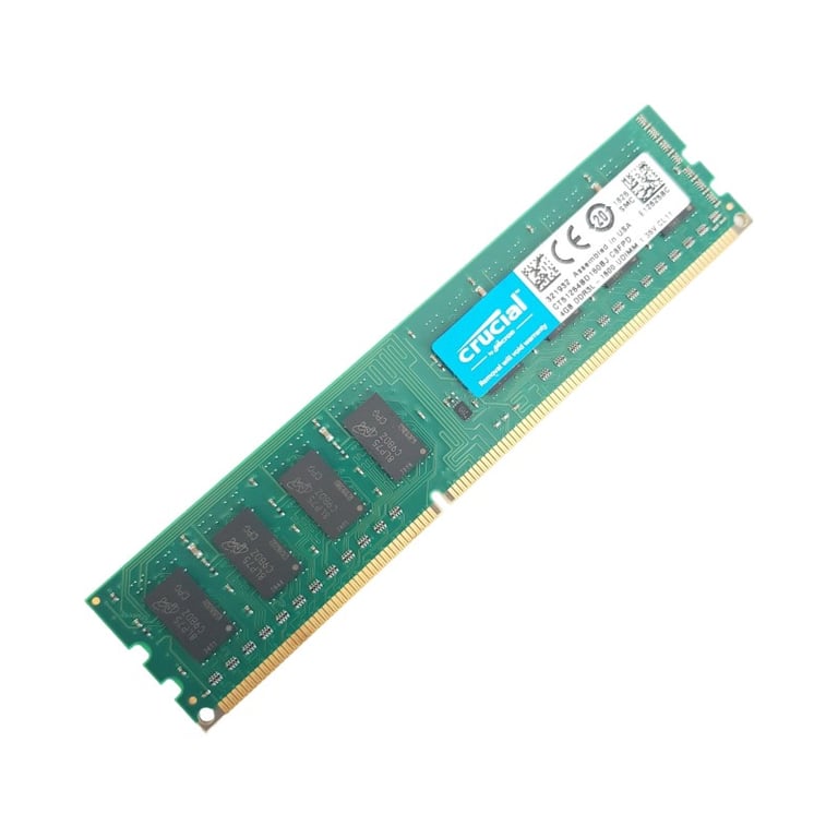 Crucial 4Go Ram Ddr3L Ct51264Bd160Bj.C8Fpd Dimm Pc3L-12800 1Rx8 - Très Bon État