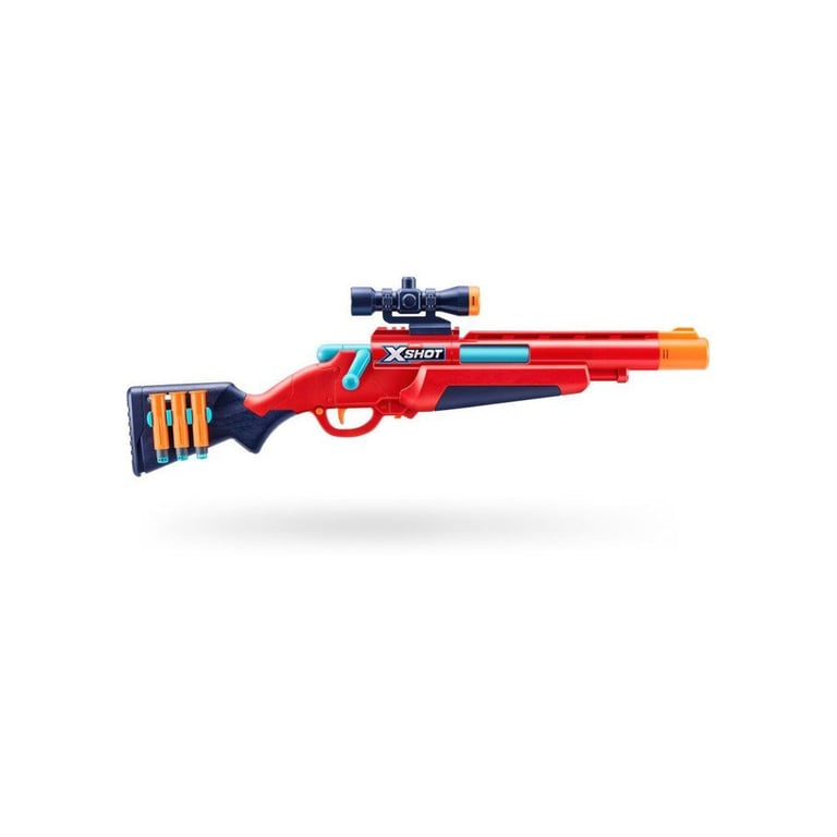 Blaster dart jouet ZURU XSHOT Excel Ejector Shell avec 16 fléchettes et 4 douilles Neuf - vue 3