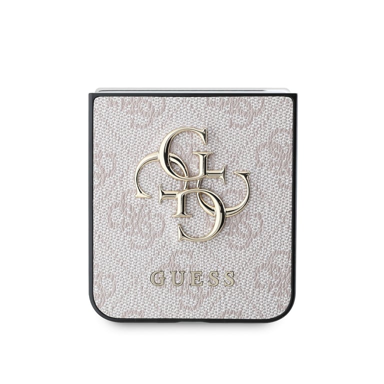 Guess PU Big 4G Metal Logo Case for Samsung Galaxy Z Flip 6 GUHCZF64GMGPI - vue 3