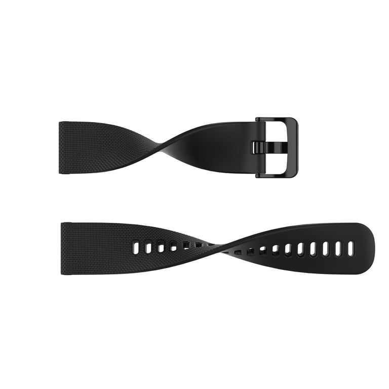 INF Bracelet de montre en silicone compatible avec Polar Ignite/Unite Noir - vue 3