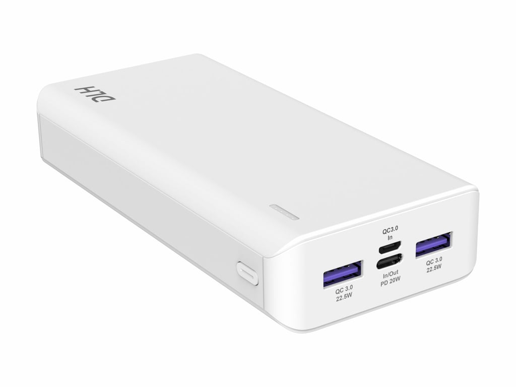 DLH DY BE5221 banque d'alimentation électrique 20000 mAh Neuf
