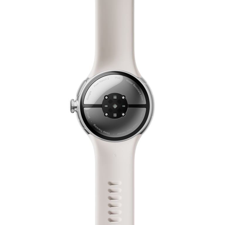 Montre connectée Google Pixel Watch 2 Boîtier en aluminium Poli Bracelet sport 4G LTE - vue 7