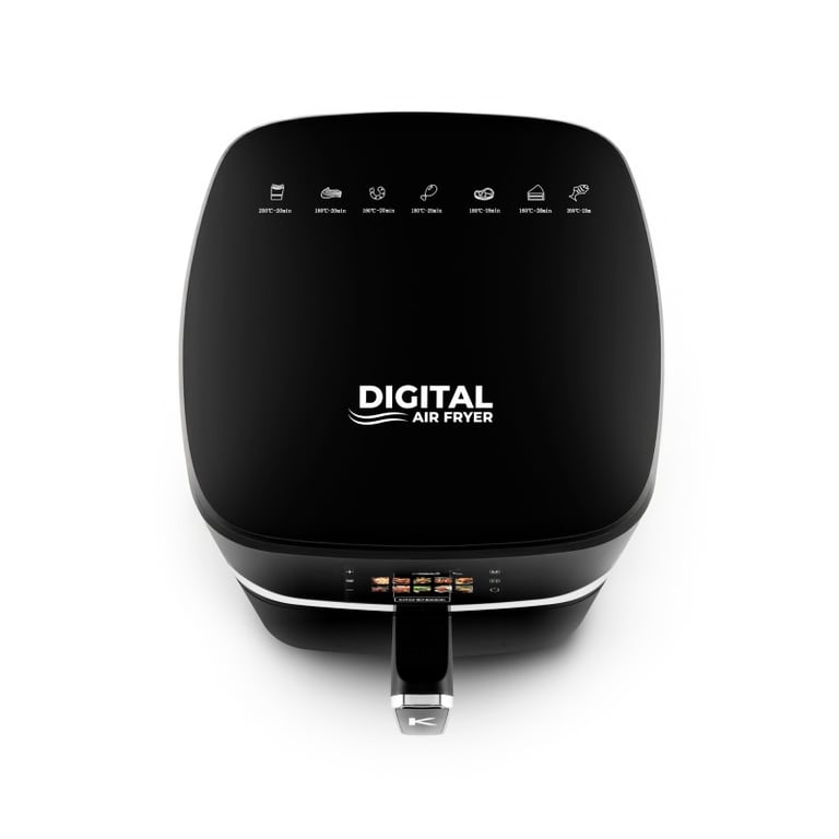 Friteuse à Air Kitchencook Airmed55led – 5.5L, 10 Programmes, Écran LED - vue 3