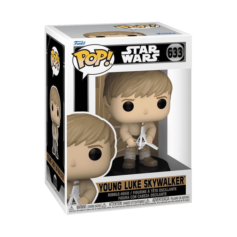 Figurine Pop! Star Wars Young Luke Skywalker N° 633 Funko - vue 2