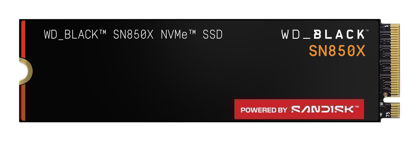 Western Digital SSD WD SN850X 4 To - vue 3